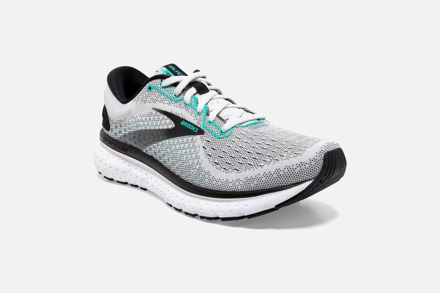 Glycerin 18 Road Brooks Running Shoes NZ Womens - Grey/Black - RUCJXW-249